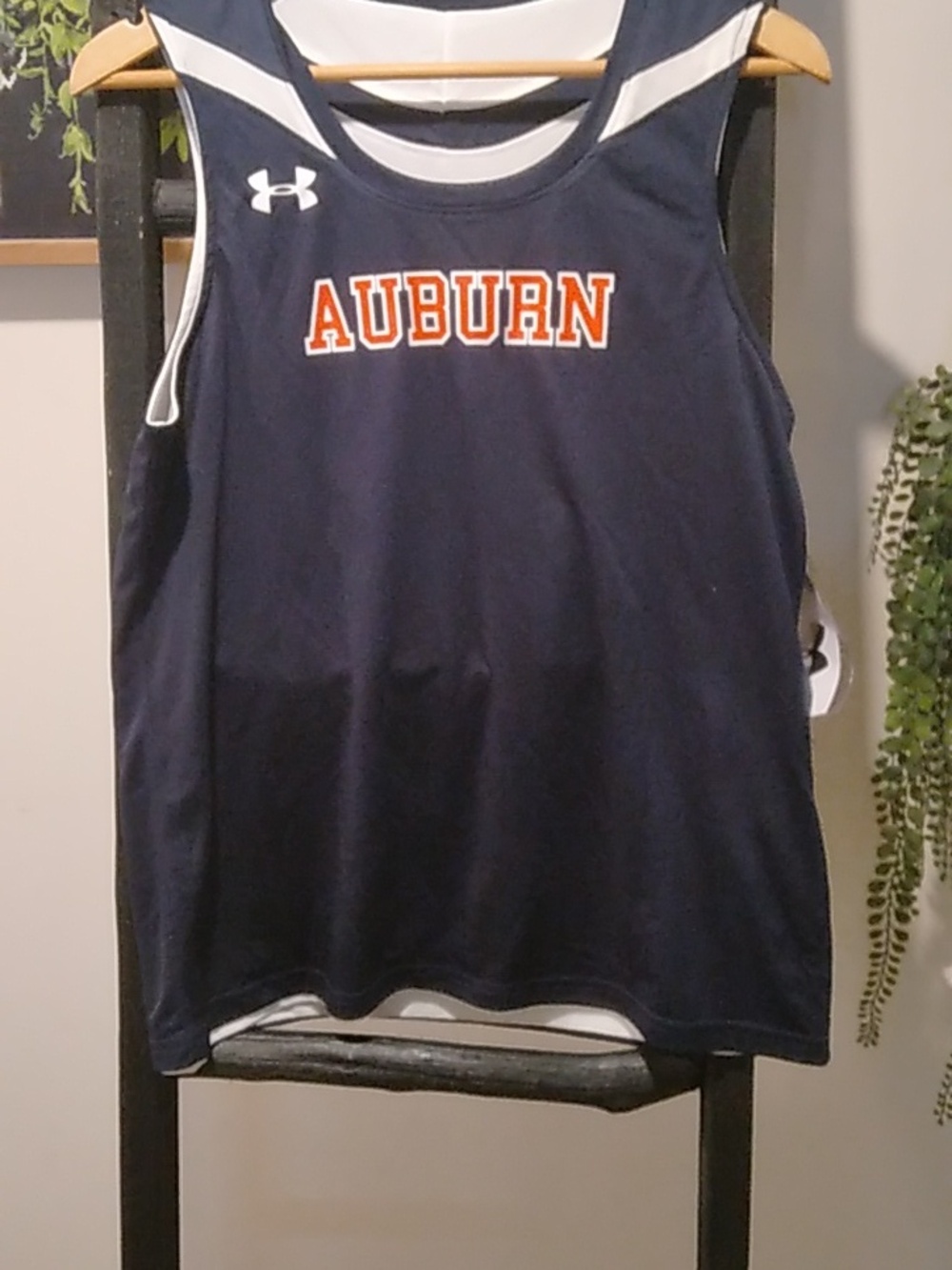 Women's Auburn Tigers Under Armour Reversible Basketball Jersey